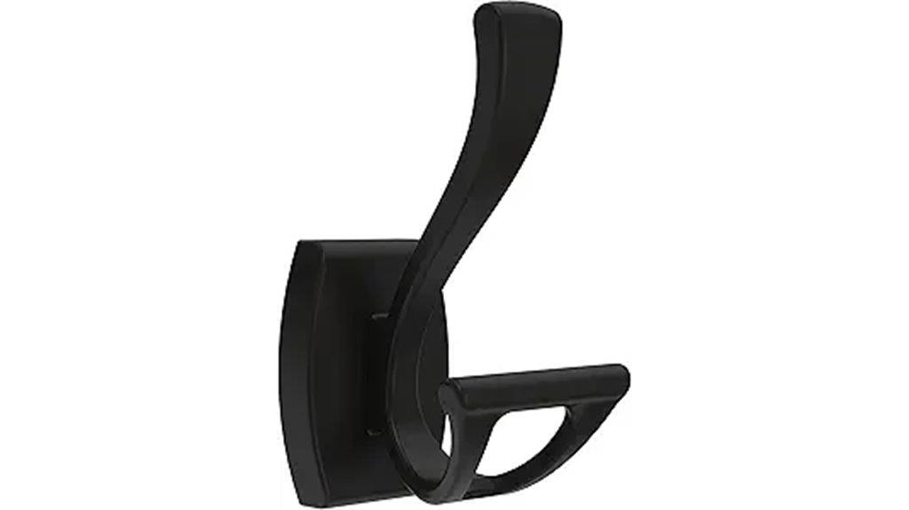 matte black wall hooks