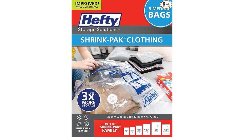 medium zipper vacuum bags