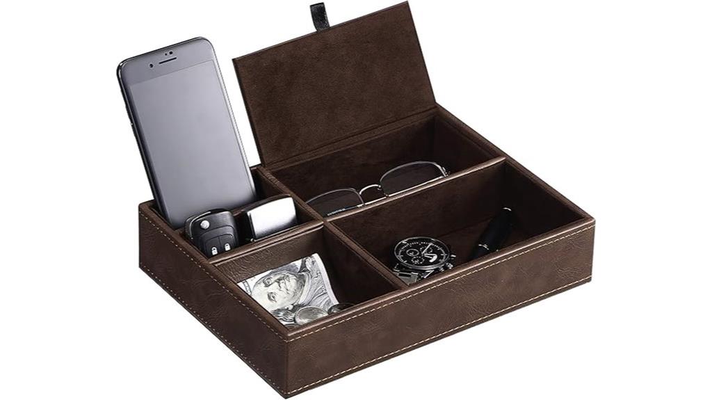 men s valet tray organizer