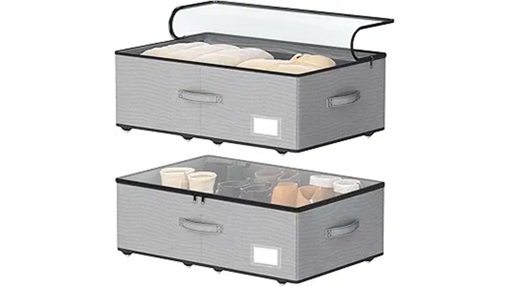 mobile bed storage wheels