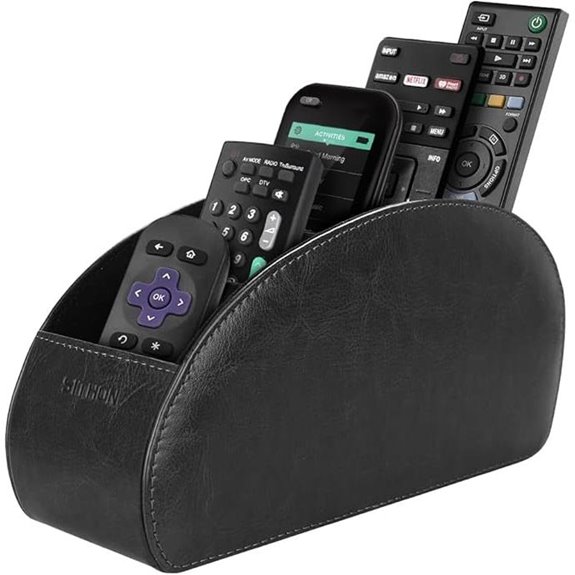 SITHON 5-Compartment Remote Control Holder Organizer