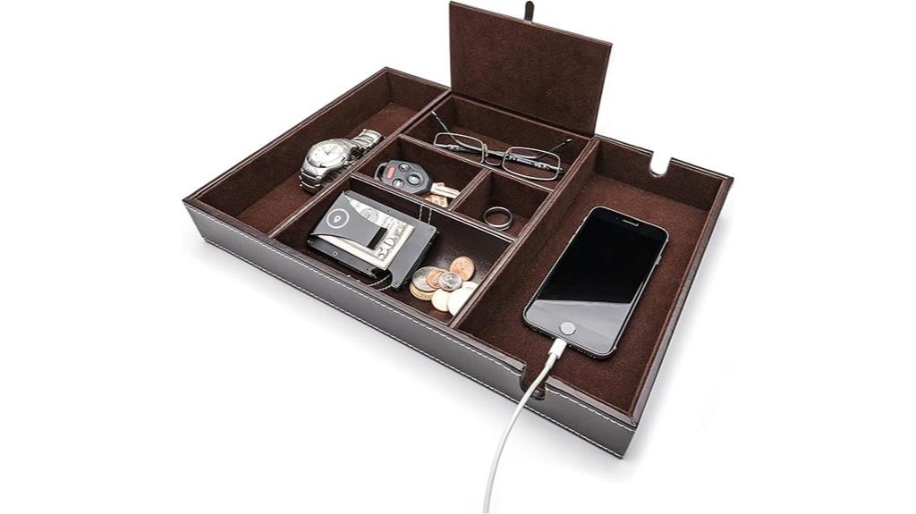 nightstand valet organizer