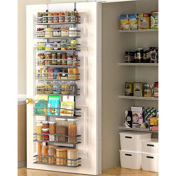 Moforoco 9-Tier Over-the-Door Pantry Organizer