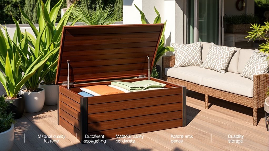 outdoor cushion storage considerations