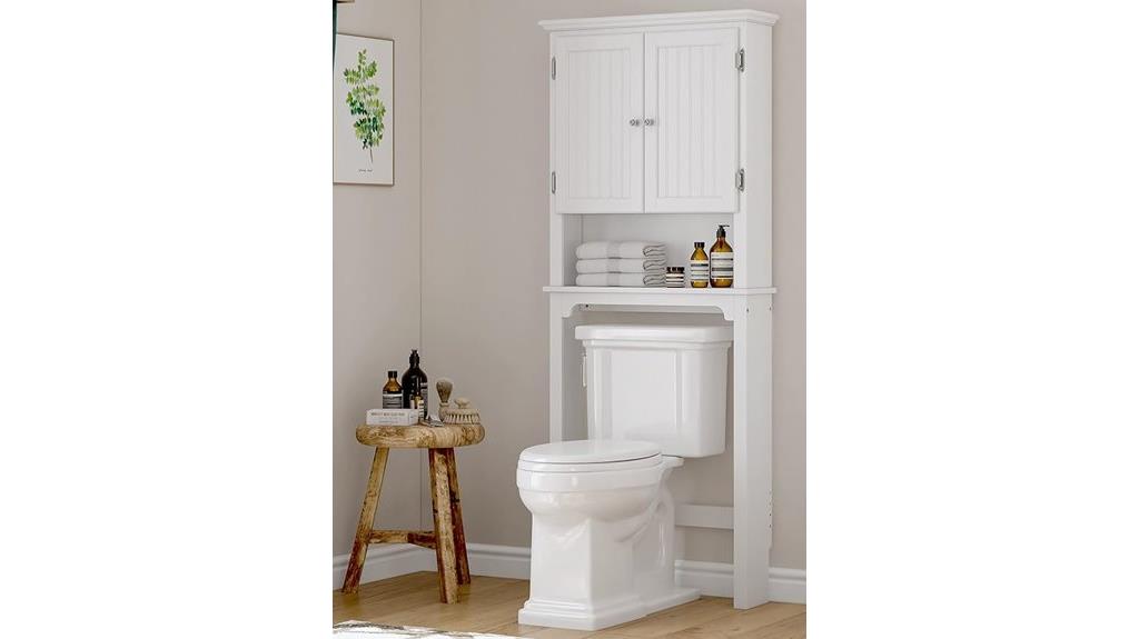 over toilet storage cabinet