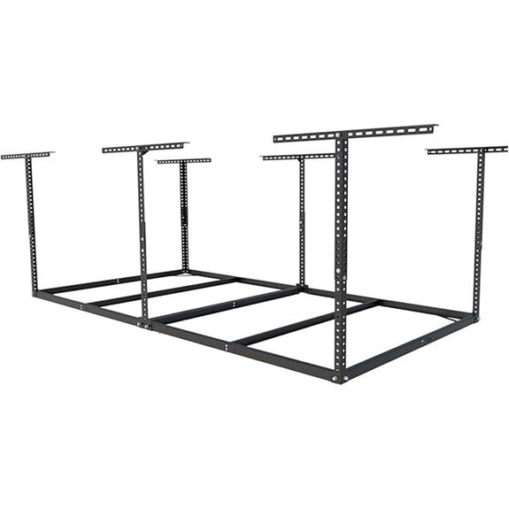 FLEXIMOUNTS 4x8 Overhead Garage Storage Rack