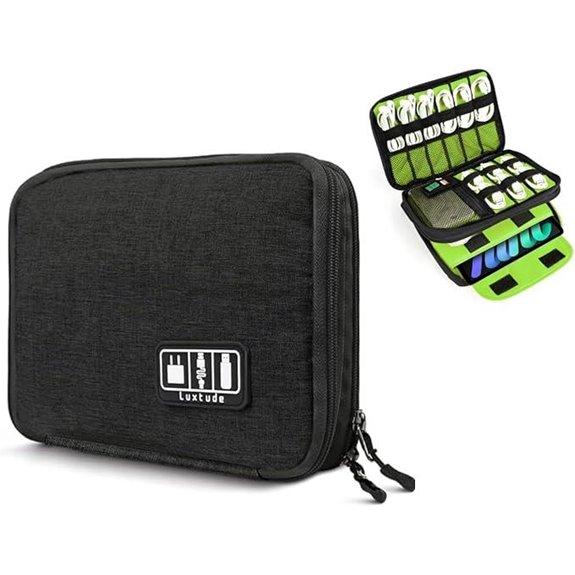 Luxtude Portable Electronics Organizer and Cord Case
