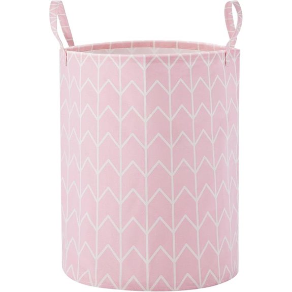 TECHMILLY Collapsible Storage Basket with Handles