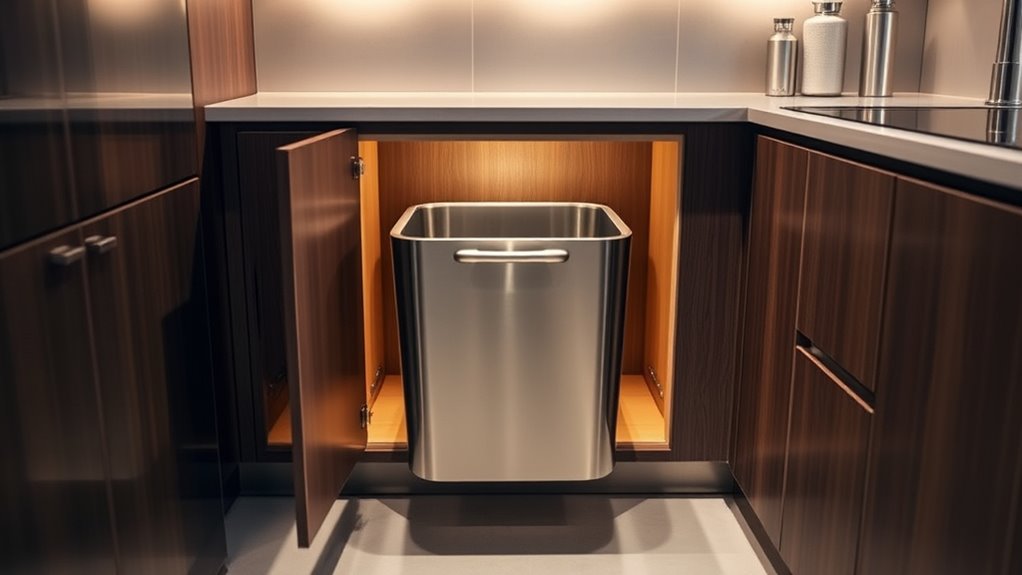 pull out trash can essentials