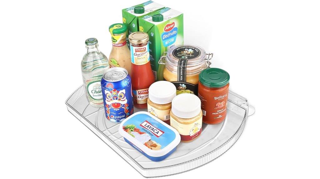 refrigerator lazy susan turntable