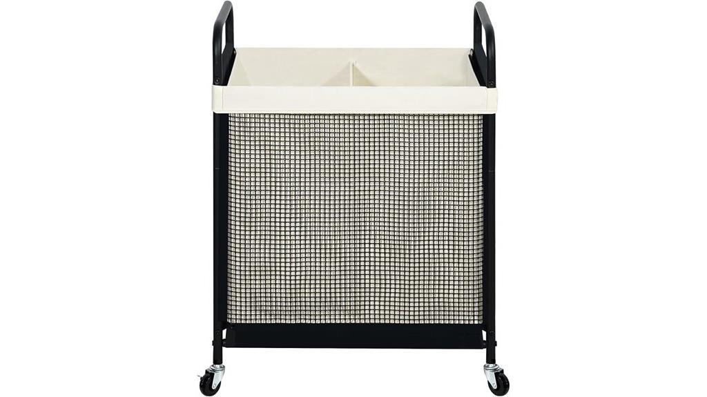 removable liner laundry hamper