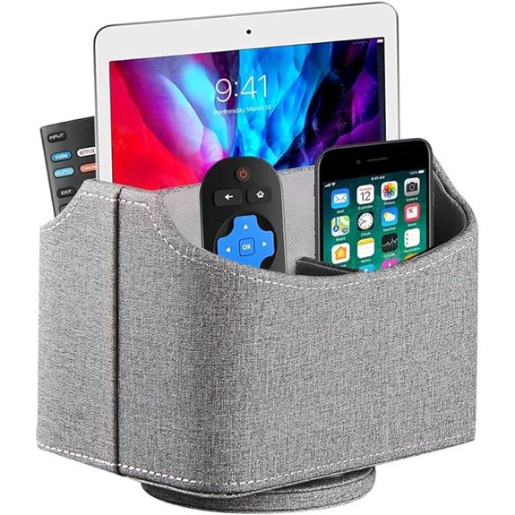 Fanousy 360° Rotating Remote Control Organizer
