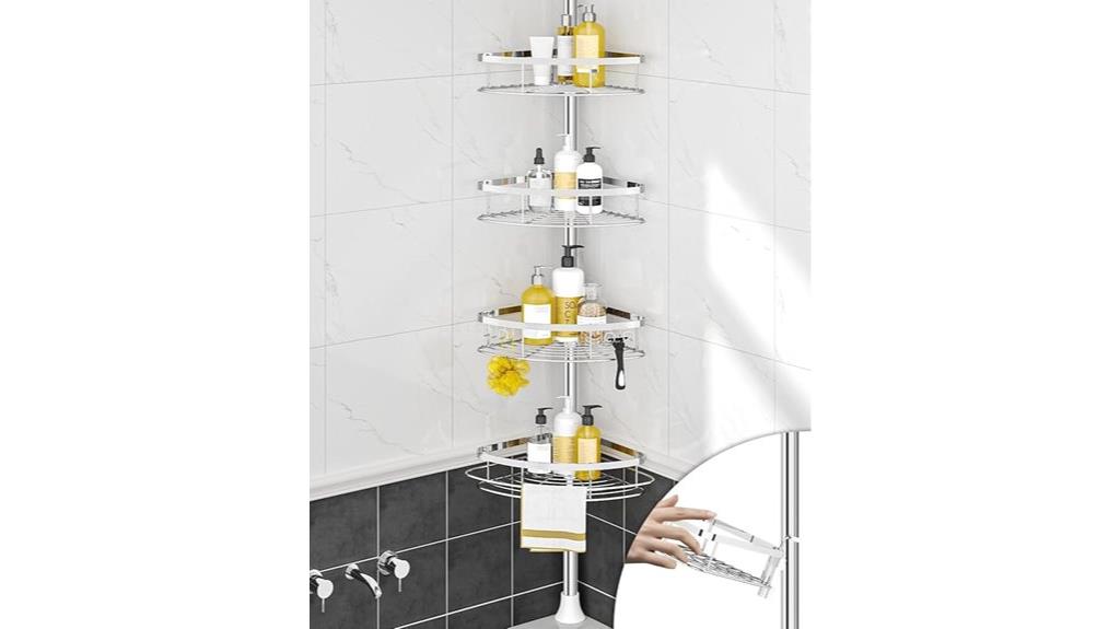 rustproof shower caddy