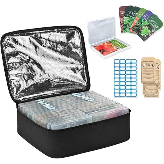 Boczif 26-Slot Seed Organizer with Bag & Labels