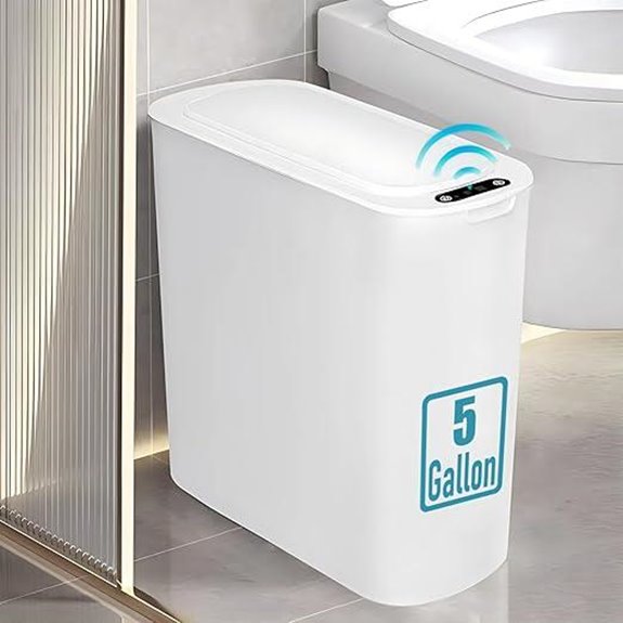 TIPGO 5-Gallon Motion Sensor Trash Can