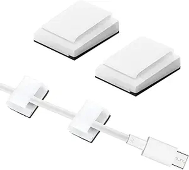 100 PCS Cable Clips for Wire Management