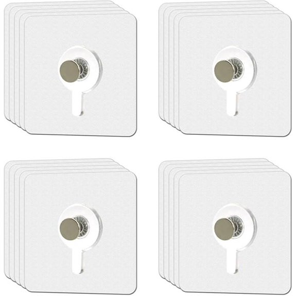 20 Pcs Heavy Duty Adhesive Picture Hooks