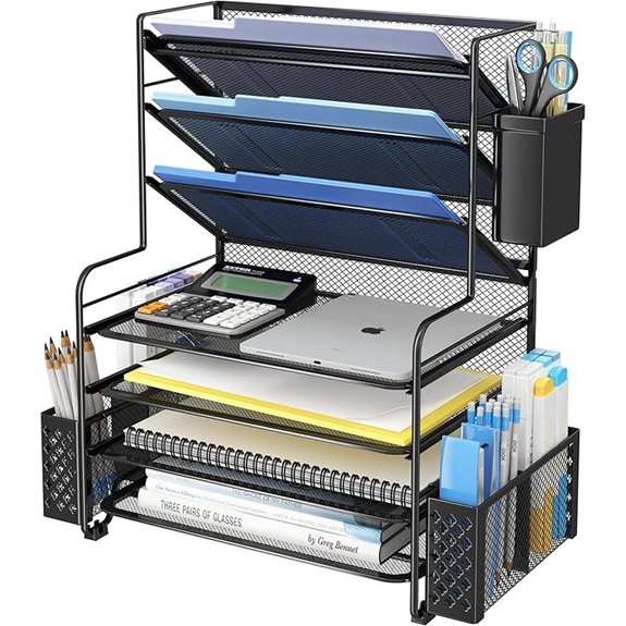 Simple Trending 7-Tier Desk File Organizer