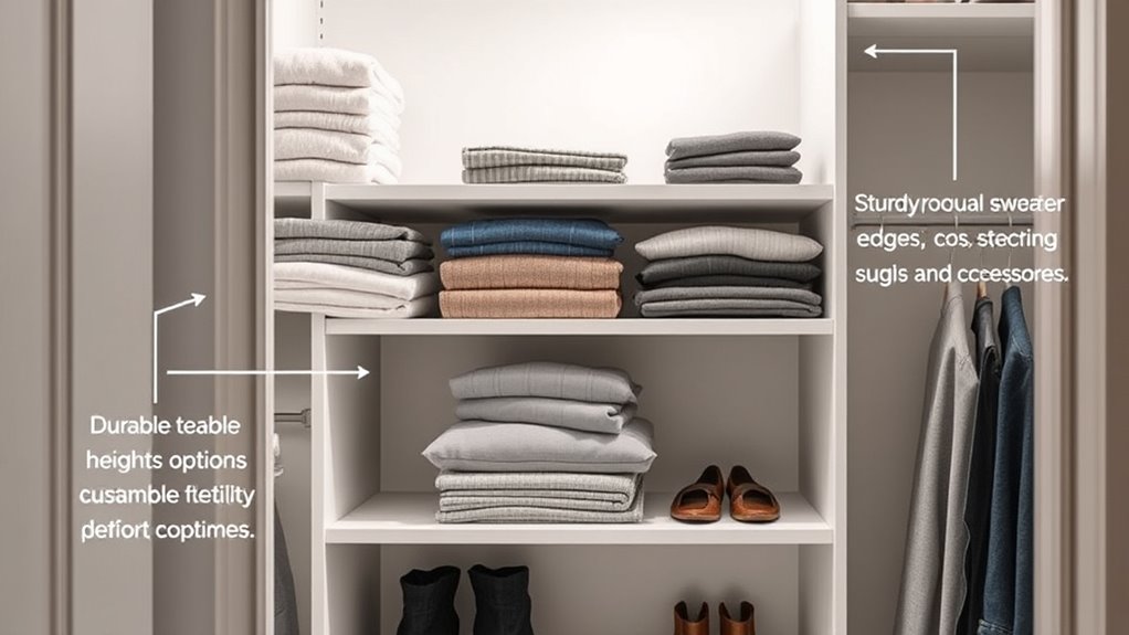 shelf divider selection criteria