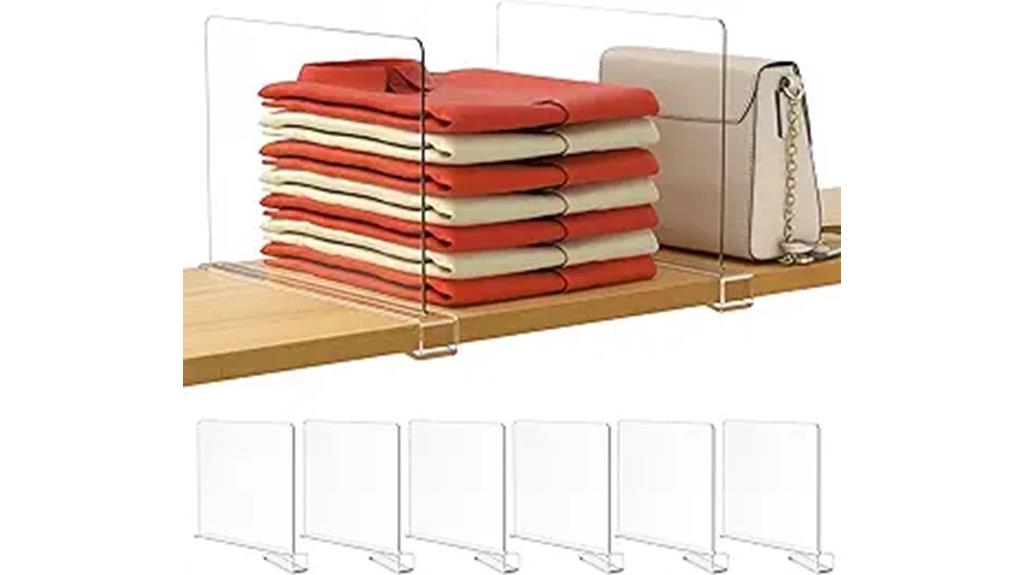 six pack closet organizers