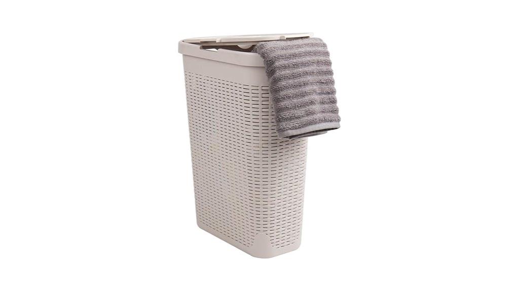 slim 40l laundry hamper