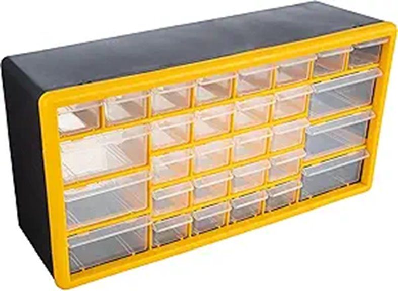 30-Drawer Small Parts Organizer by Stalwart