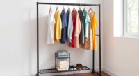 small space garment racks