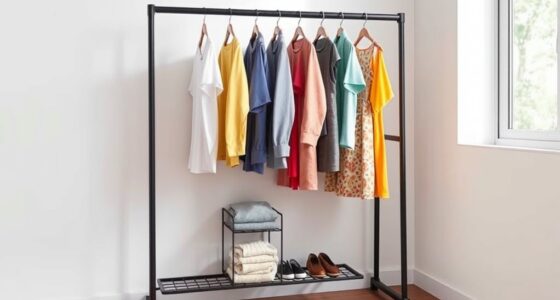 small space garment racks