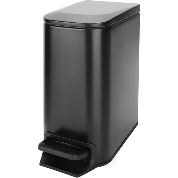 Cesun Small Stainless Steel Bathroom Trash Can
