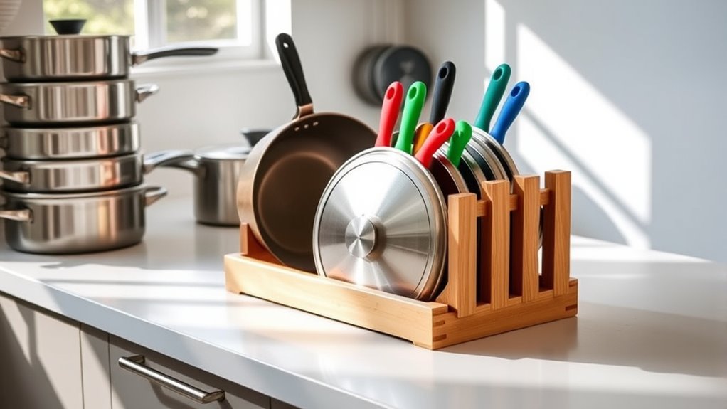 space saving adjustable organizer