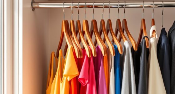 space saving cascading hangers