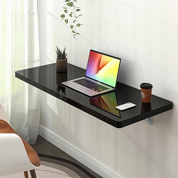 Clikuutory Wall-Mounted Folding Table for Small Spaces