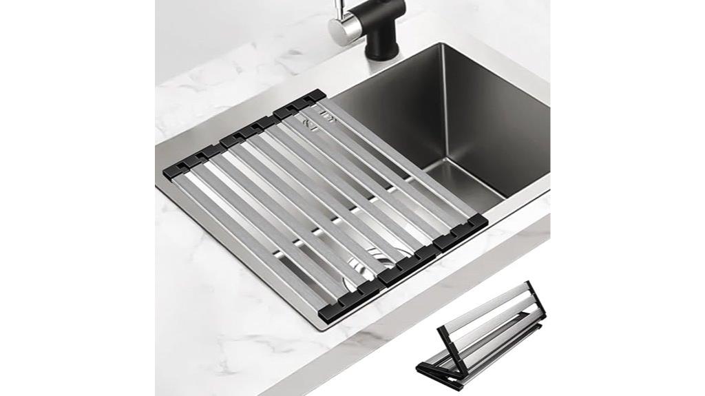 stainless steel dish rack