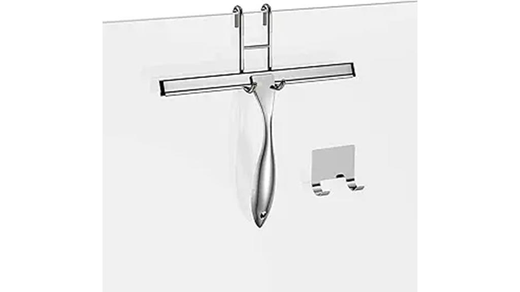 stainless steel shower squeegee