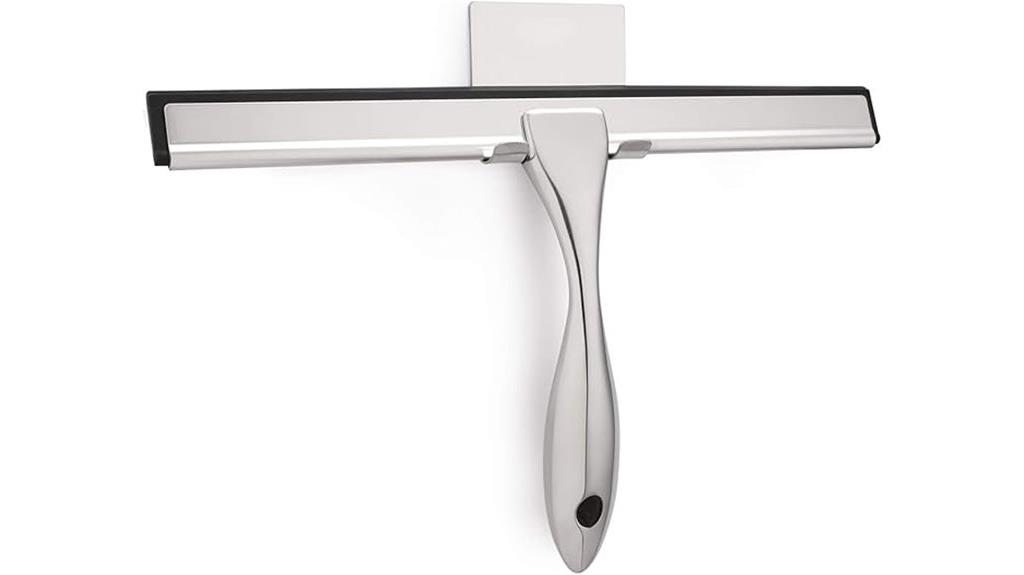 stainless steel shower squeegee