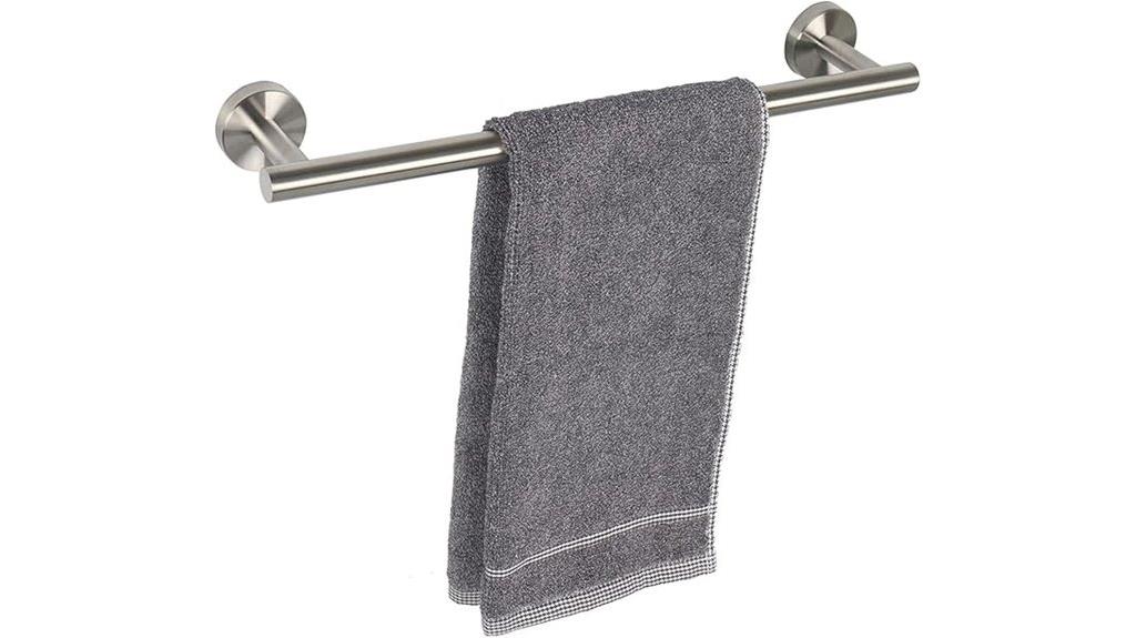 stainless steel towel bar