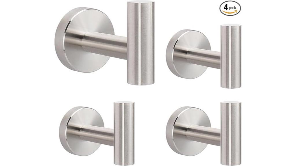 stainless steel towel hooks