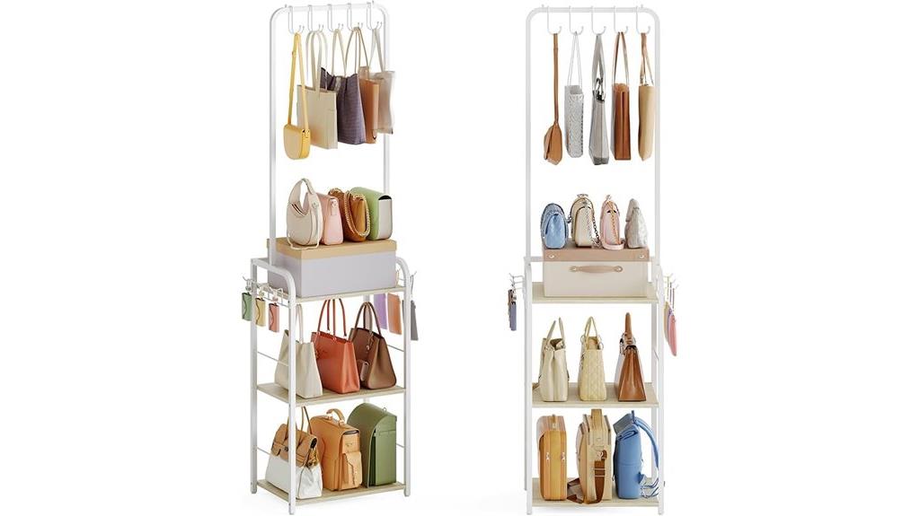 tall purse with hanger