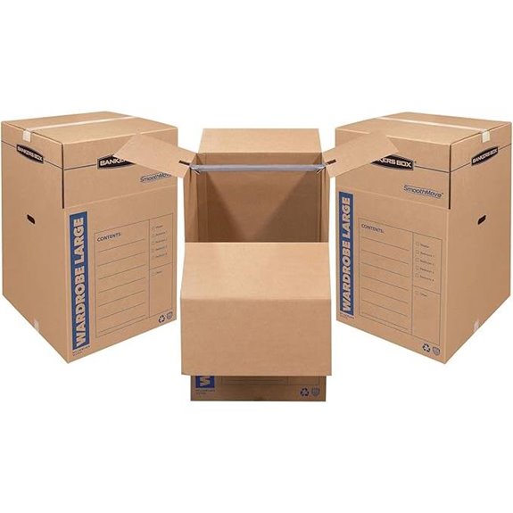Bankers Box Tall Wardrobe Box 3 Pack 24-in x 24-in x 40-in (7711001)