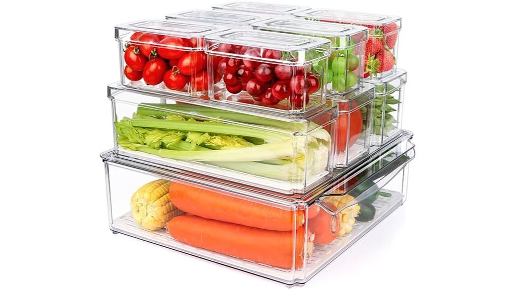 ten piece storage container set