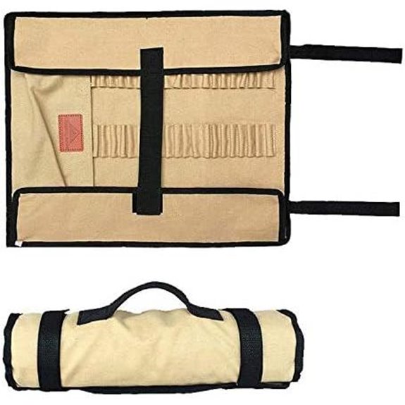 Campingmoon Canvas Tent Stakes Storage Bag