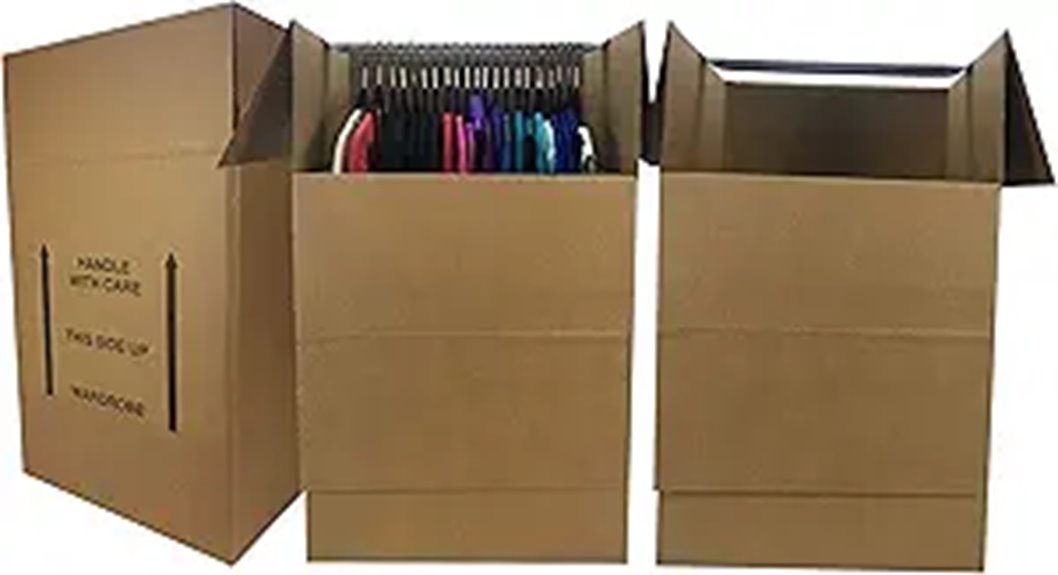 UBOXES Moving Boxes Bundle (3 Pack 24x24x40)