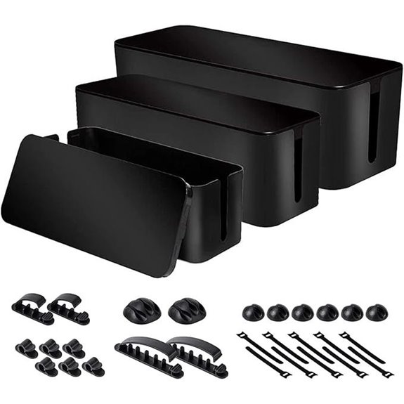 Cable Organizer Box Set of Three
