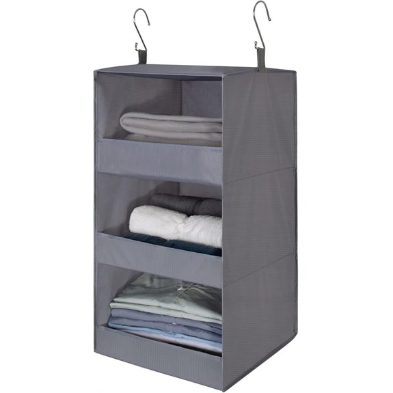 Granny Says 3-Shelf Hanging Closet Organizer