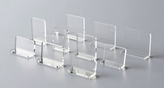 top acrylic note holders