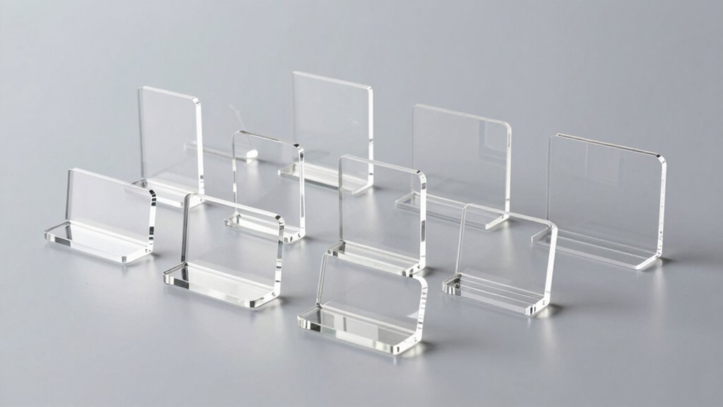 top acrylic note holders