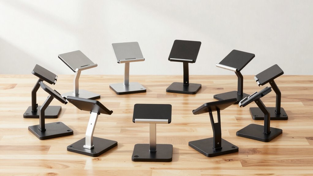 top adjustable lap stands