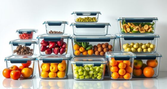 top airtight glass containers