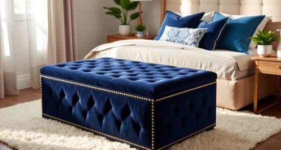top bedroom storage ottomans