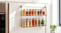 top cabinet spice rack options